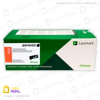 Toner Lexmark 60F4H00, 604H Cartucho Original Black