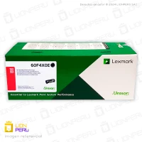 Toner Lexmark 60F4X0E, 604XE Cartucho Original Black