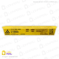 Toner Ricoh SP C840A, 821255 Original Cartucho Black