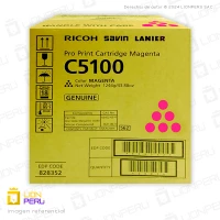 Toner Ricoh C5100, 828352 Original Cartucho Magenta