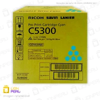 Toner Ricoh C5300, 828600 Original Cartucho Cyan