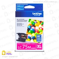 Tinta Brother LC75M Botella Original Magenta