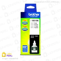 Tinta Brother BT6001BK Botella Original Negro