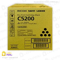 Toner Ricoh C5200, 828422 Original Cartucho Black