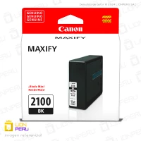 Tinta Canon PGI-2100 Cartucho Original Negro