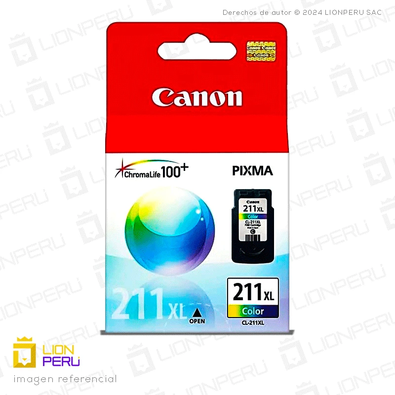 Tinta Canon CL-211XL Cartucho Original Color