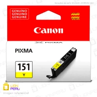 Tinta Canon CLI-151 Cartucho Original Amarillo