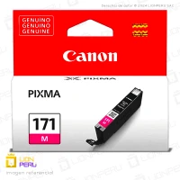 Tinta Canon CLI-171 Cartucho Original Magenta