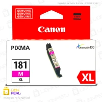 Tinta Canon CLI-181XL Cartucho Original Magenta