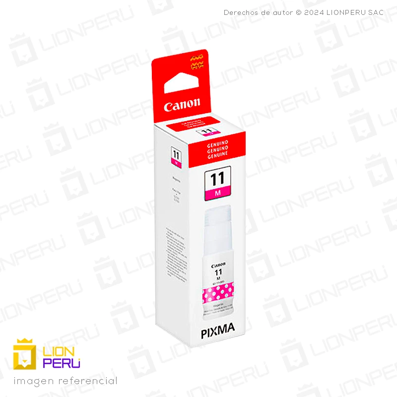 Tinta Canon GI-11M, Magenta Botella Original