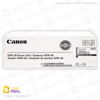 Drum Canon GPR-36 Tambor GPR36 Unit Negro Original