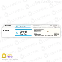 Toner Canon GPR 36, GPR-36 Cartucho Original Cyan