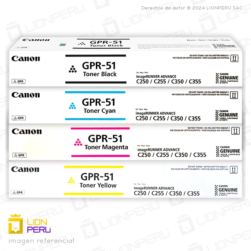 Toner Canon GPR 51, GPR-51 Cartucho Original Pack