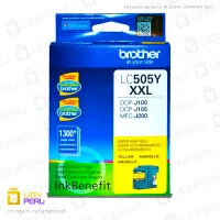 Tinta Brother LC505Y Cartucho Original Amarillo