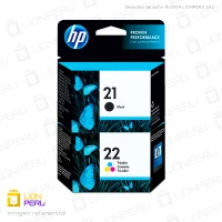 Tinta HP 22, 21 Cartucho Original Pack Completo