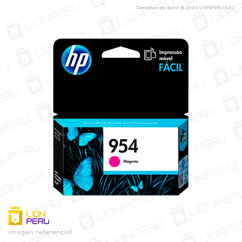 Tinta HP 954, L0S53AL Cartucho Original Magenta