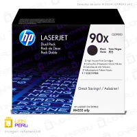 Toner HP 90XD, CE390XD Cartucho Original Negro