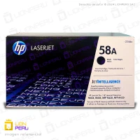 Toner HP 58A, CF258A Cartucho Original Negro