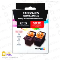 Cabezal Canon BH-10 Negro CH-10 Color Pack Kit Original