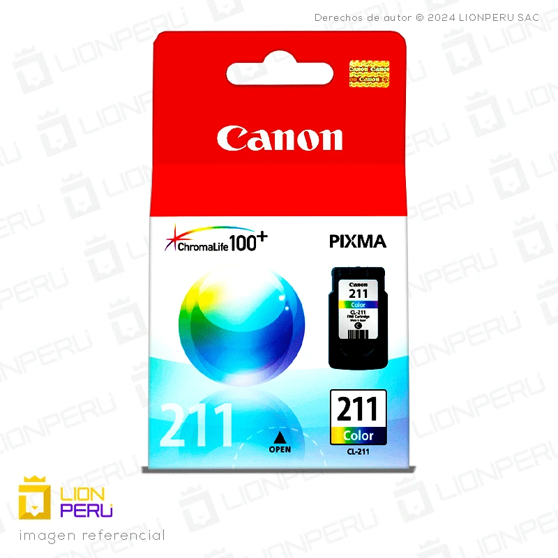 Tinta Canon CL-211 Cartucho Original Color