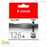 Tinta Canon CLI-126 Cartucho Original Gray