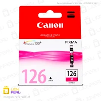 Tinta Canon CLI-126 Cartucho Original Magenta