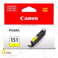 Tinta Canon CLI-151XL Cartucho Original Amarillo