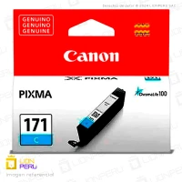 Tinta Canon CLI-171 Cartucho Original Cyan