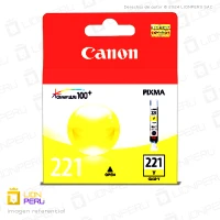 Tinta Canon CLI-221 Cartucho Original Amarillo