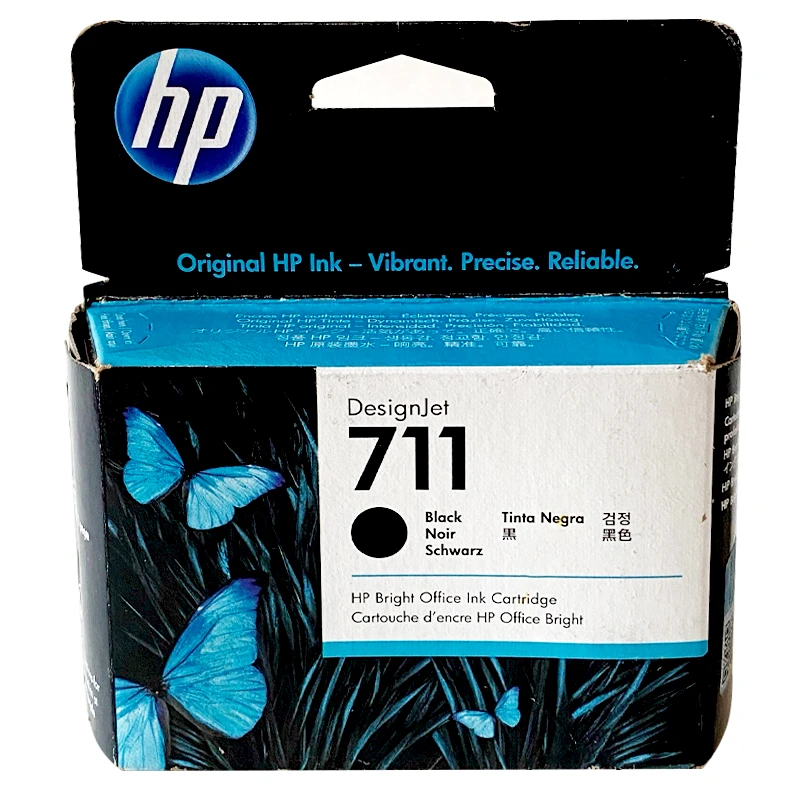 Tinta HP 711, CZ133A Cartucho Original Black