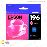 Tinta Epson T196320, T1963 Cartucho Original Magenta