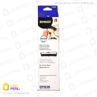 Cinta Epson S015337 Ribbon Cartridge Negro Original