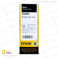 Tinta Epson T49M120, T49M1 Botella Original Negro