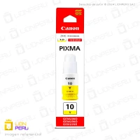 Tinta Canon GI-10Y Botella Original Amarillo