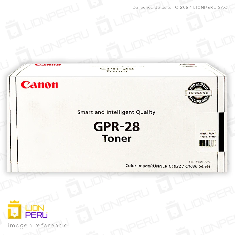 Toner Canon GPR 28, GPR-28 Cartucho Original Black