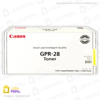 Toner Canon GPR 28, GPR-28 Cartucho Original Yellow