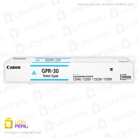 Toner Canon GPR 30, GPR-30 Cartucho Original Cyan