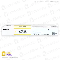 Toner Canon GPR 30, GPR-30 Cartucho Original Yellow