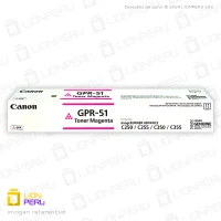 Toner Canon GPR 51, GPR-51 Cartucho Original Magenta