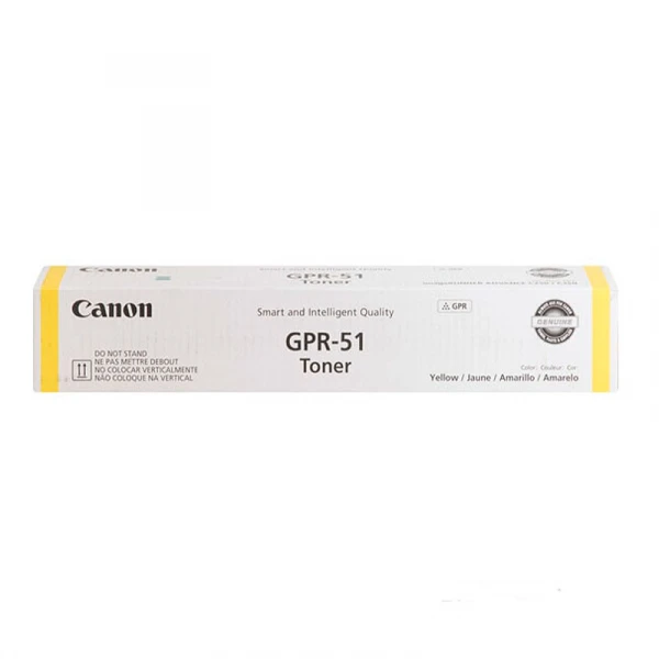 Toner Canon GPR 51, GPR-51 Cartucho Original Yellow