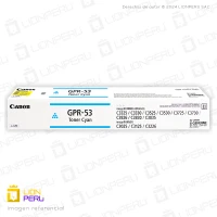 Toner Canon GPR 53, GPR-53 Cartucho Original Cyan