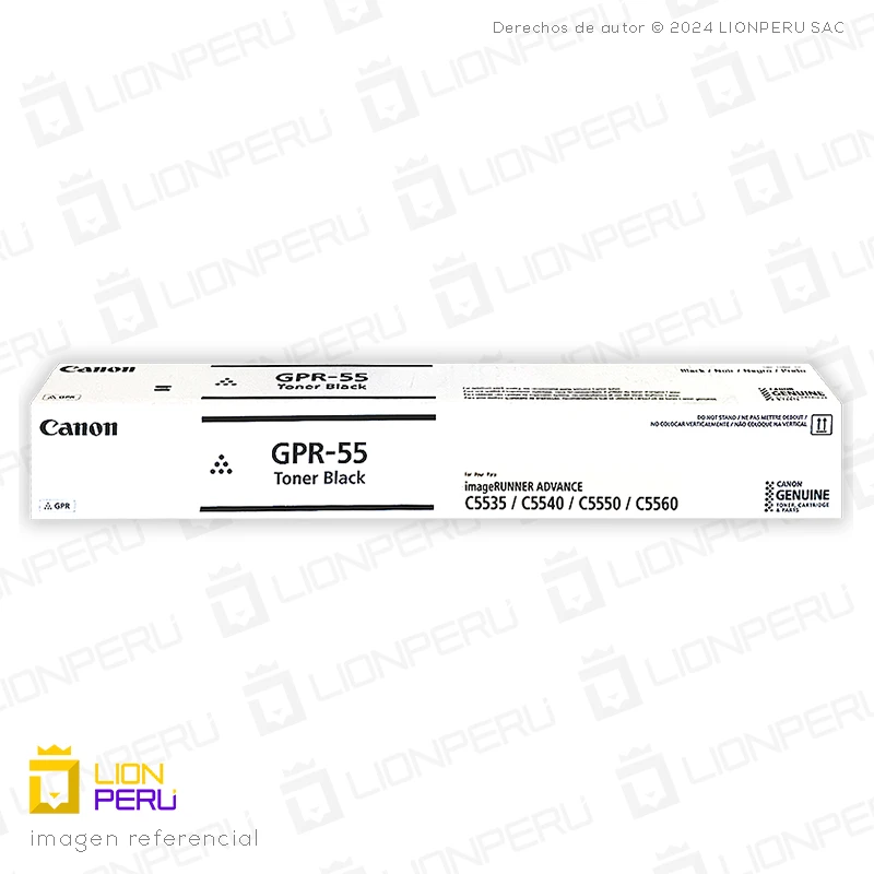 Toner Canon GPR 55, GPR-55 Cartucho Original Black