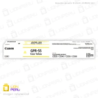 Toner Canon GPR 55, GPR-55 Cartucho Original Yellow