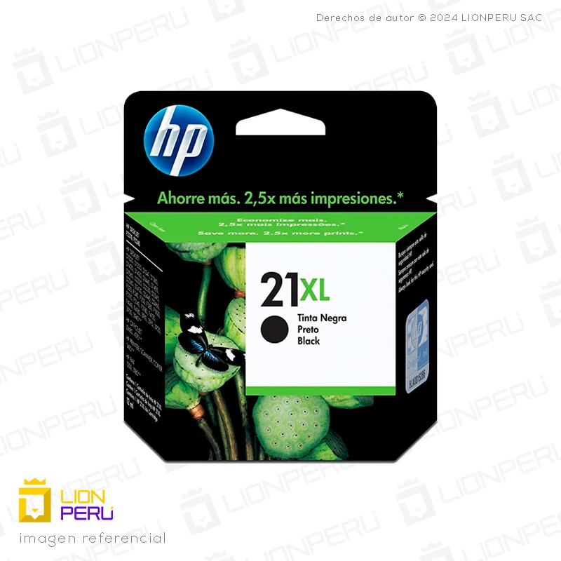 Tinta HP 21XL, C9351CL Cartucho Negro Original