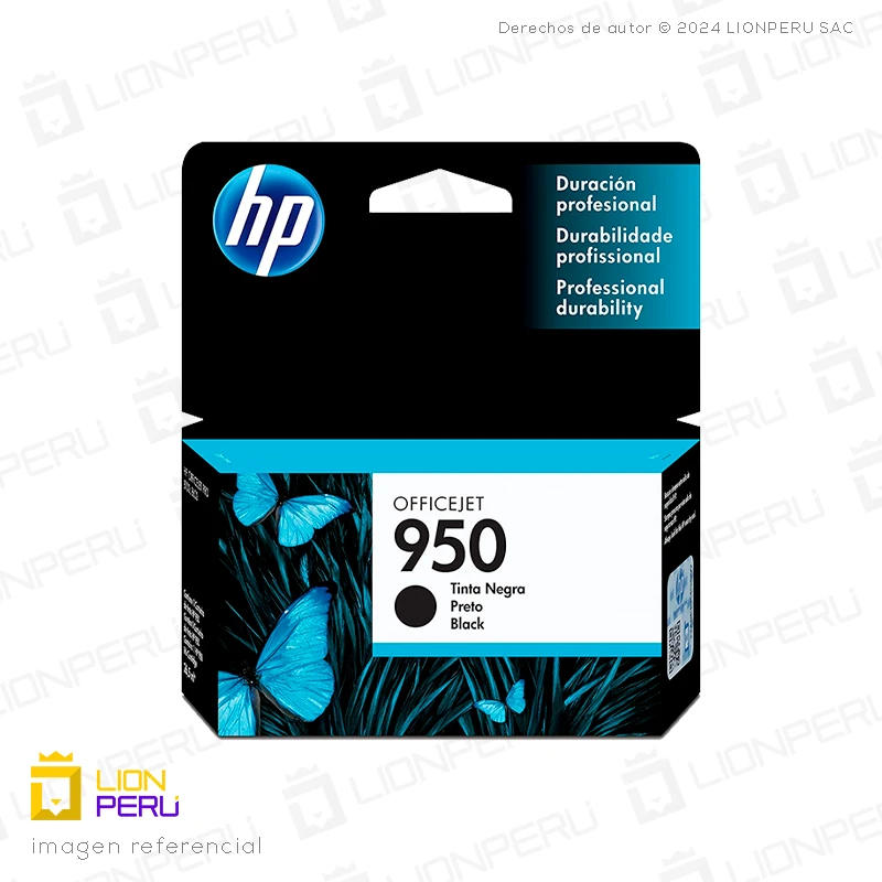Tinta HP 950, CN049AL Cartucho Negro 1000 Páginas