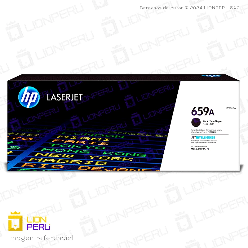 Toner HP W2010A, 659A Cartucho Original Negro