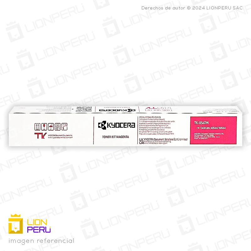 Toner Kyocera TK-8547M Cartucho TK8547M Original Magenta