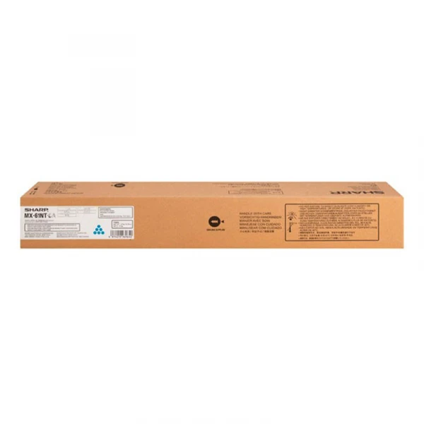 Toner Sharp MX-61NTCA, MX61NTCA Cartucho Original Cyan