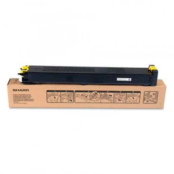 Toner Sharp MX-61NTYA, MX61NTYA Cartucho Original Yellow