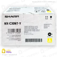 Toner Sharp MX-C30NTY, MXC30NTY Cartucho Original Yellow